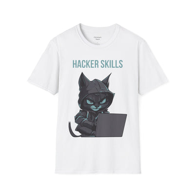 "Hacker Skills Cat" T-shirt