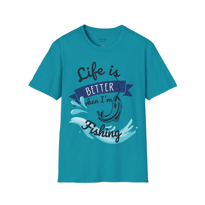 "Life is Better when I'm Fishing" T-shirt