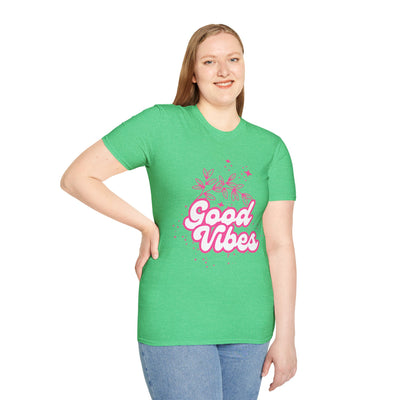 "Pink Good Vibes " T-shirt