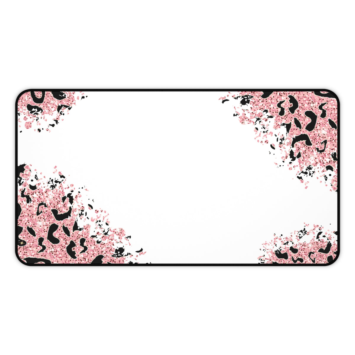 Pink and black cheetah print