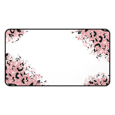 Pink and black cheetah print