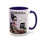 Skeleton Mom Coffee Mug — "Just Waiting For This Parenting Thing To Get Easier" 11oz/15oz