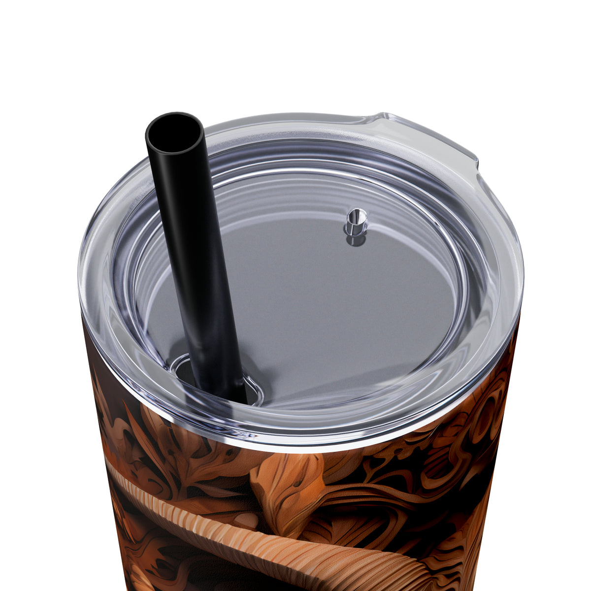 Skinny Tumbler with Straw, 20oz Zodiac Capricorn