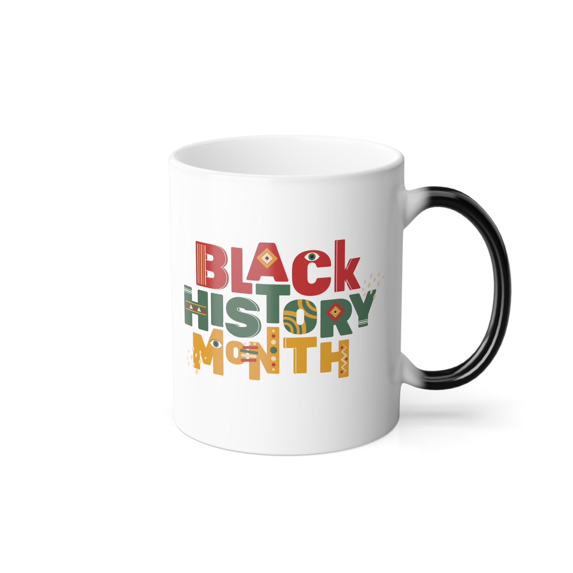 Black History Month Color Morphing Mug, 11oz