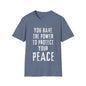 "Protect your peace" T-shirt