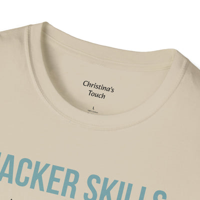 "Hacker Skills Cat" T-shirt