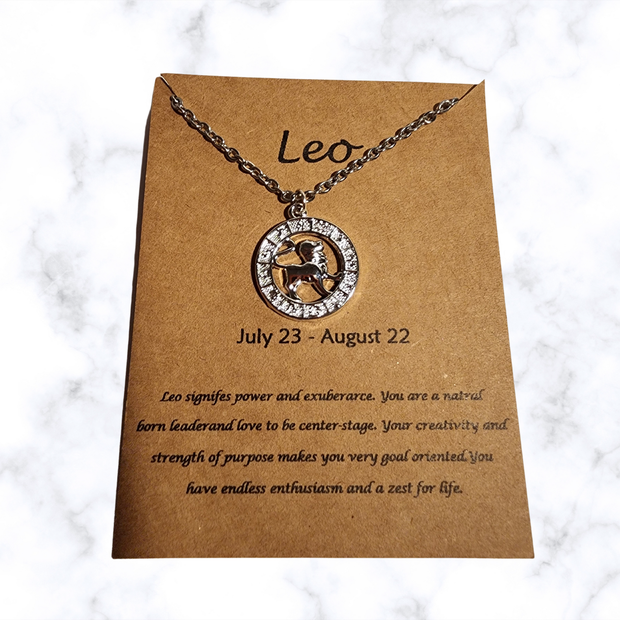Leo Zodiac Necklace