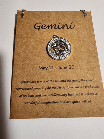 Gemini Zodiac Necklace