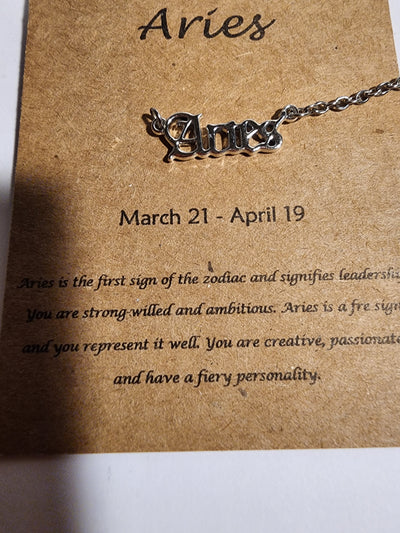 Aries Zodiac Necklace