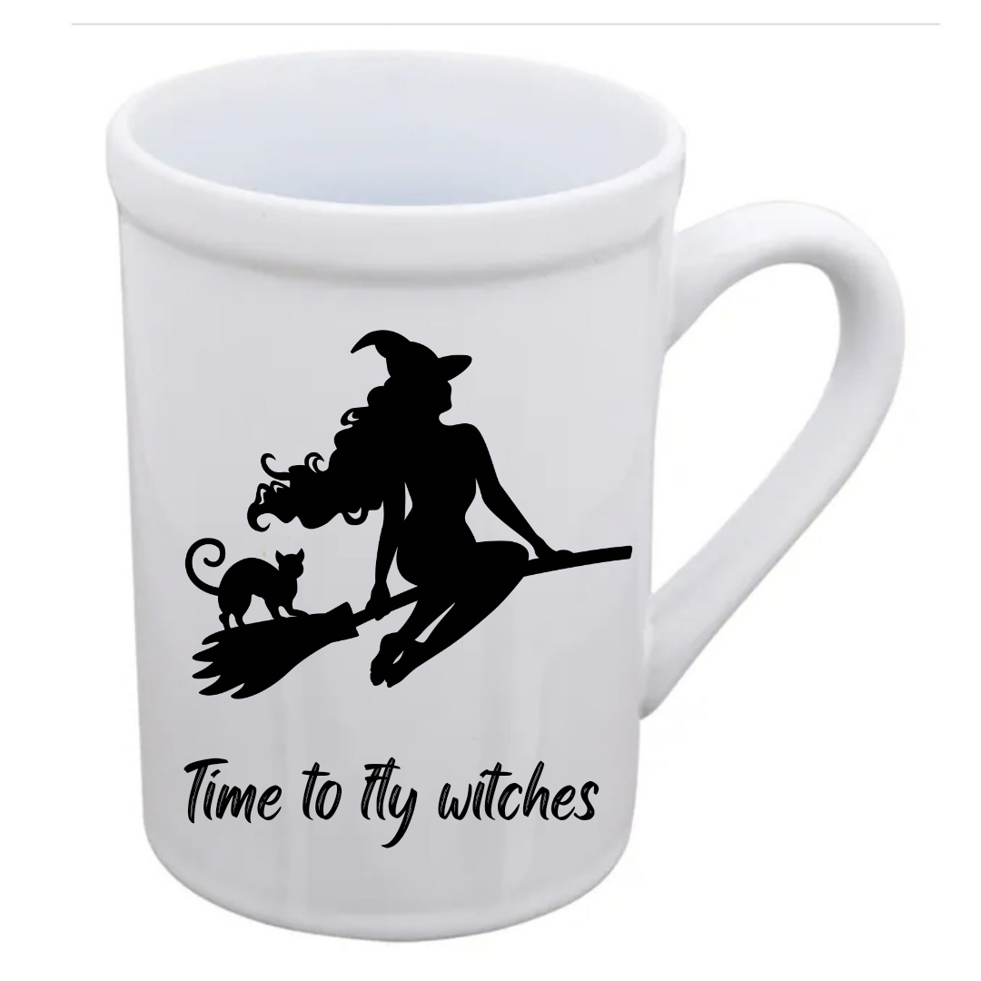 Halloween witch mug