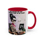Skeleton Mom Coffee Mug — "Just Waiting For This Parenting Thing To Get Easier" 11oz/15oz