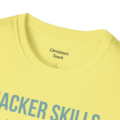 "Hacker Skills Cat" T-shirt