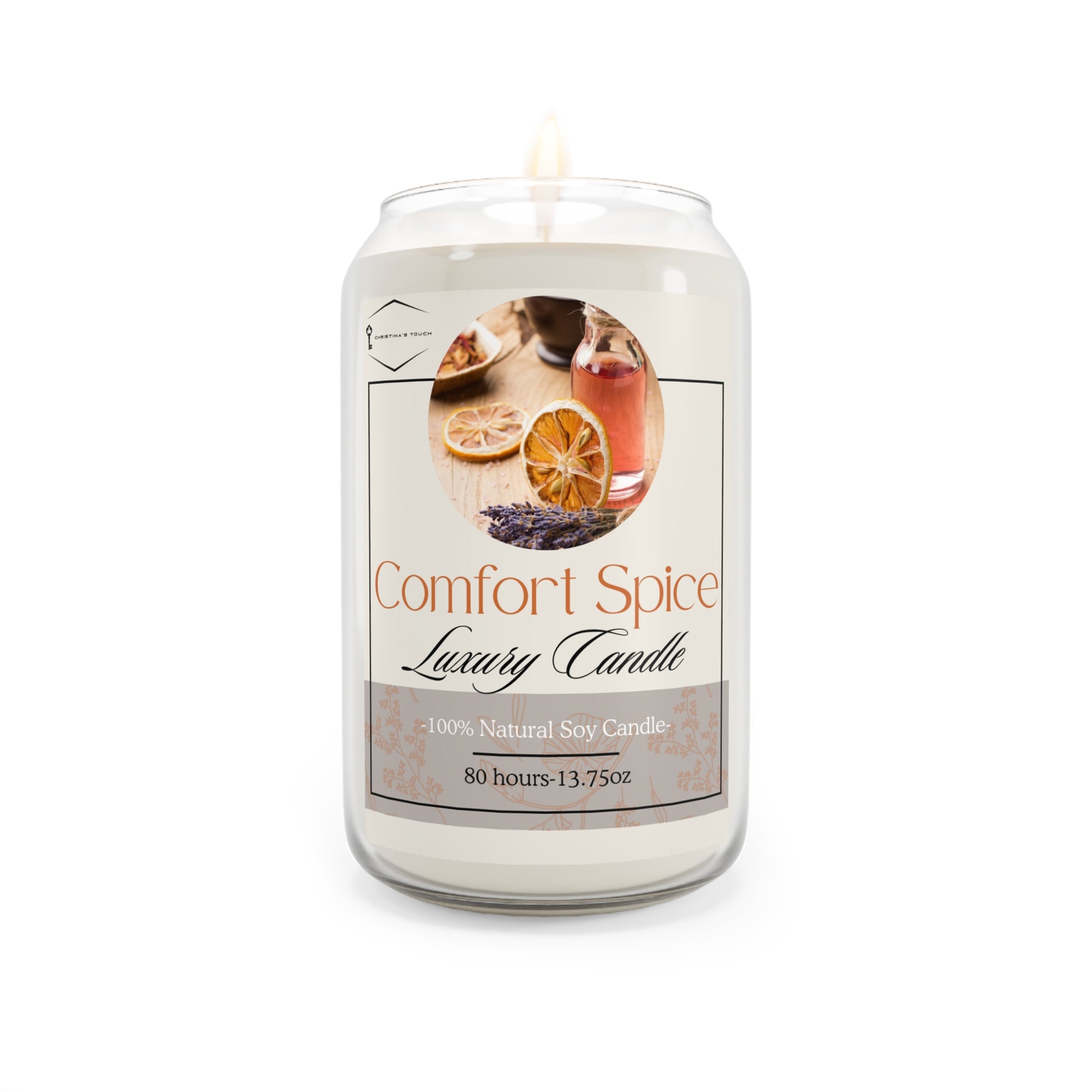 Scented Soy Candle, 13.75oz