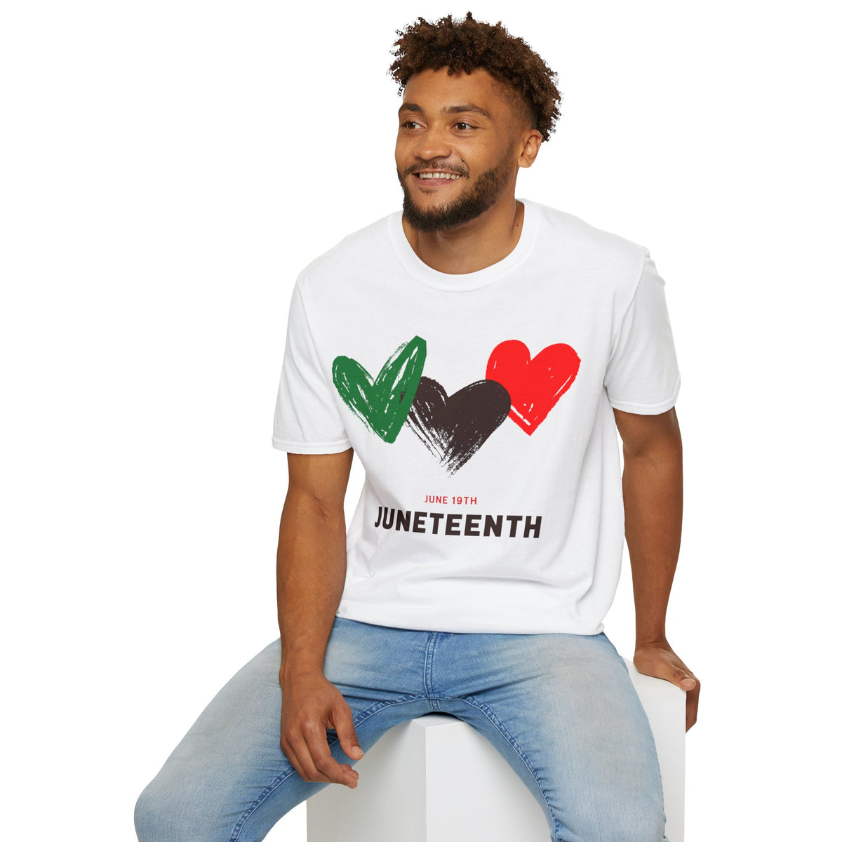 Juneteenth Hearts shirt