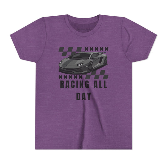Racing all day Kids Tshirt