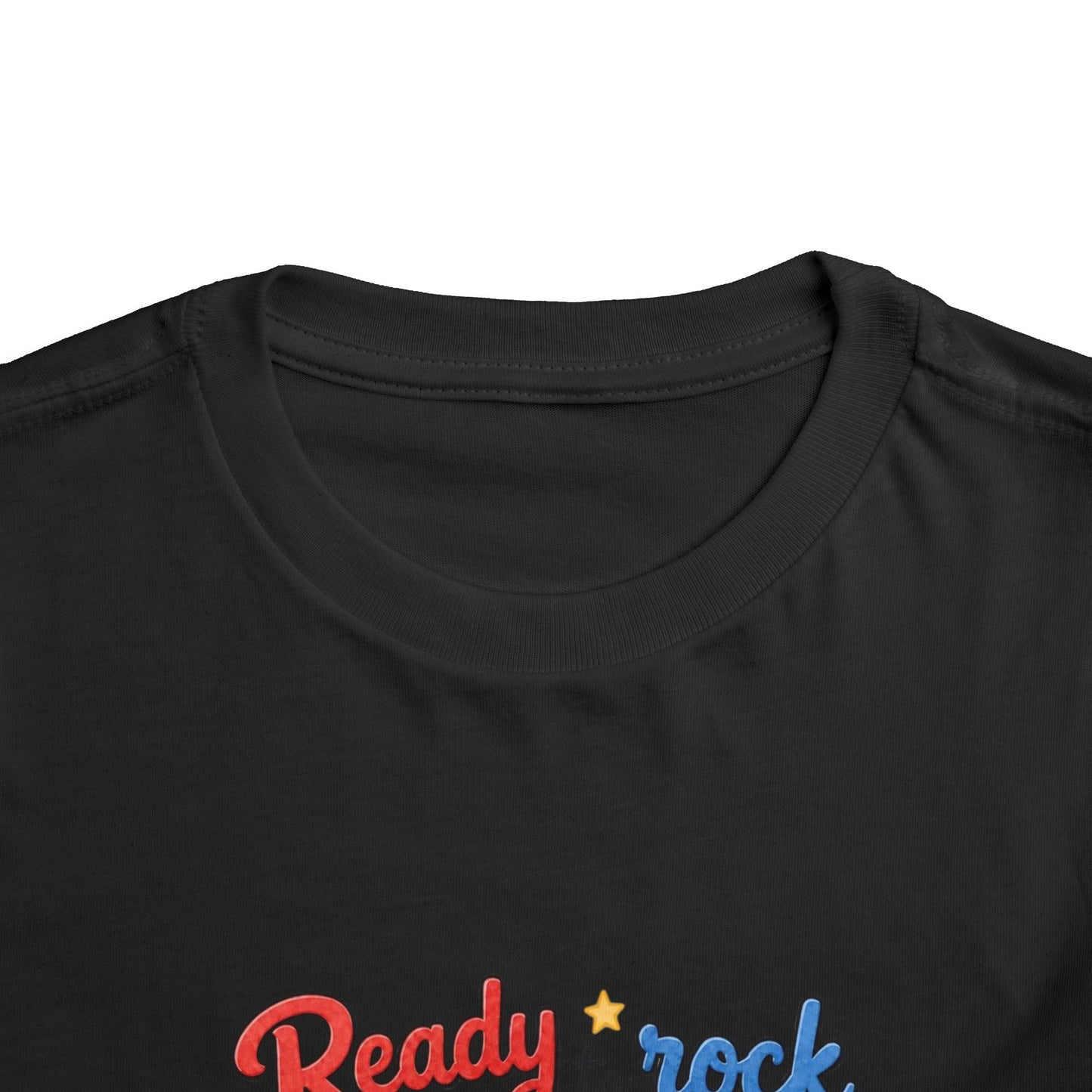 Ready to Rock Pre-K Toddler Tee — Back to School Bear Shirt