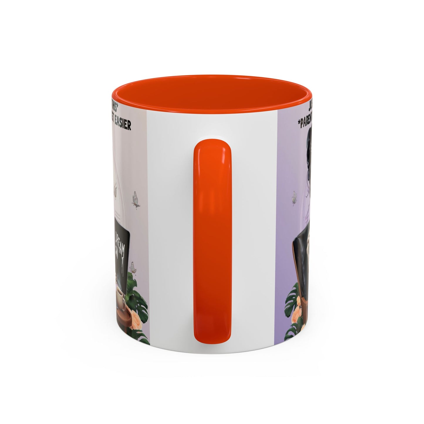 Skeleton Mom Coffee Mug — "Just Waiting For This Parenting Thing To Get Easier" 11oz/15oz