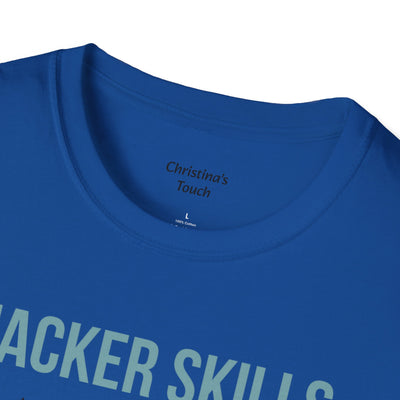 "Hacker Skills Cat" T-shirt