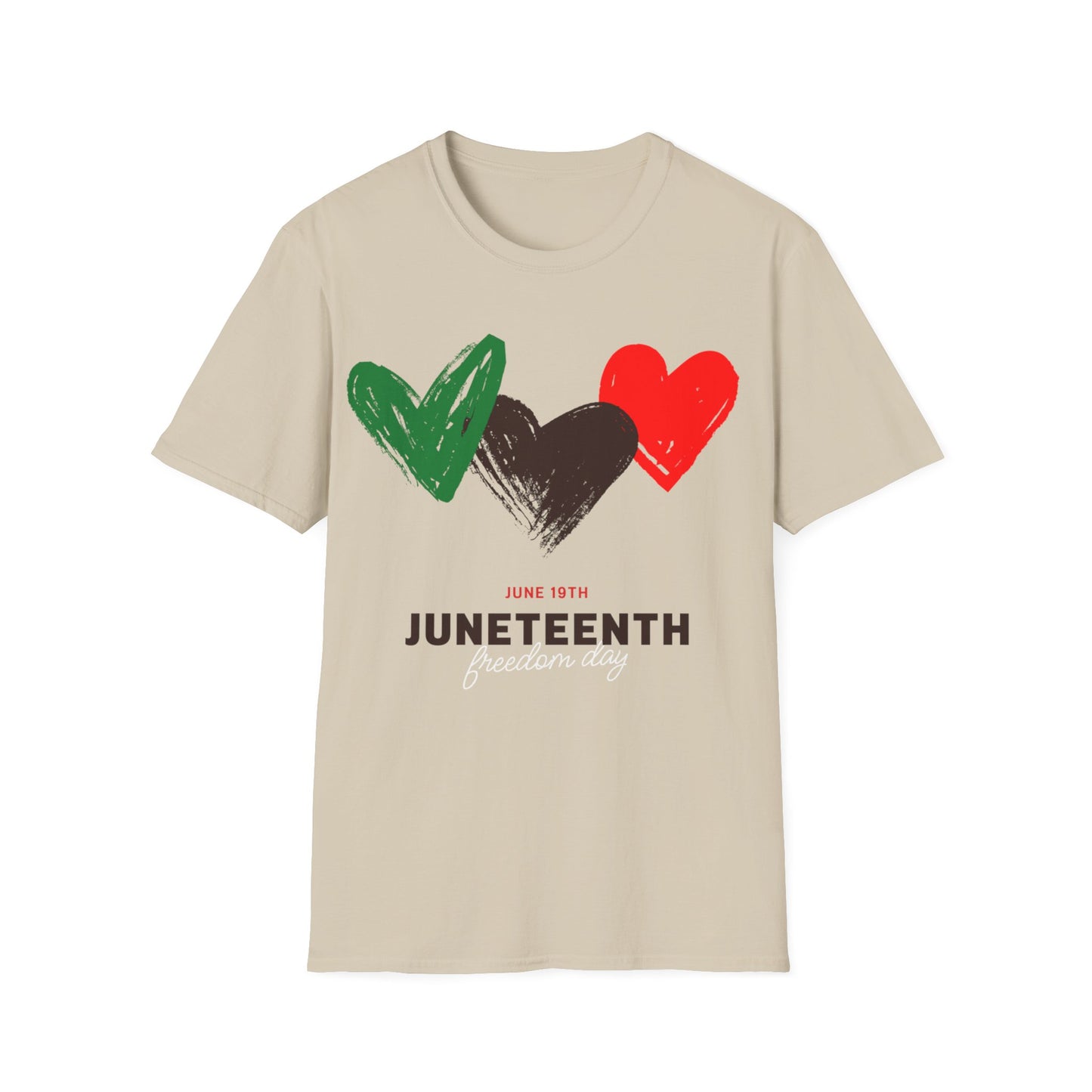 Juneteenth Hearts shirt