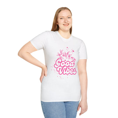 "Pink Good Vibes " T-shirt