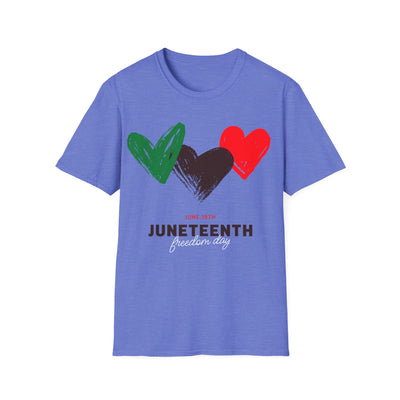 Juneteenth Hearts shirt