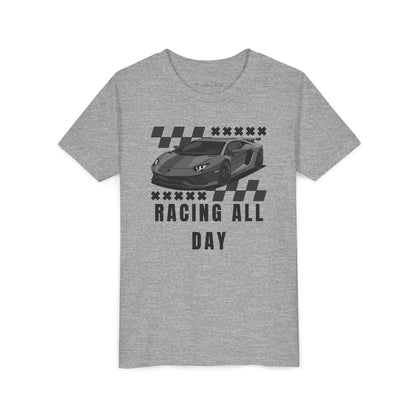 Racing all day Kids Tshirt