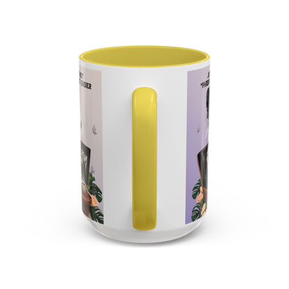 Skeleton Mom Coffee Mug — "Just Waiting For This Parenting Thing To Get Easier" 11oz/15oz