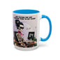 Skeleton Mom Coffee Mug — "Just Waiting For This Parenting Thing To Get Easier" 11oz/15oz