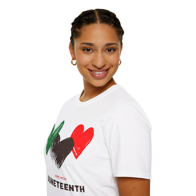 Juneteenth Hearts shirt