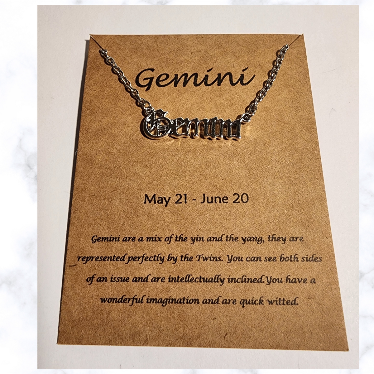 Gemini Zodiac Gift Box