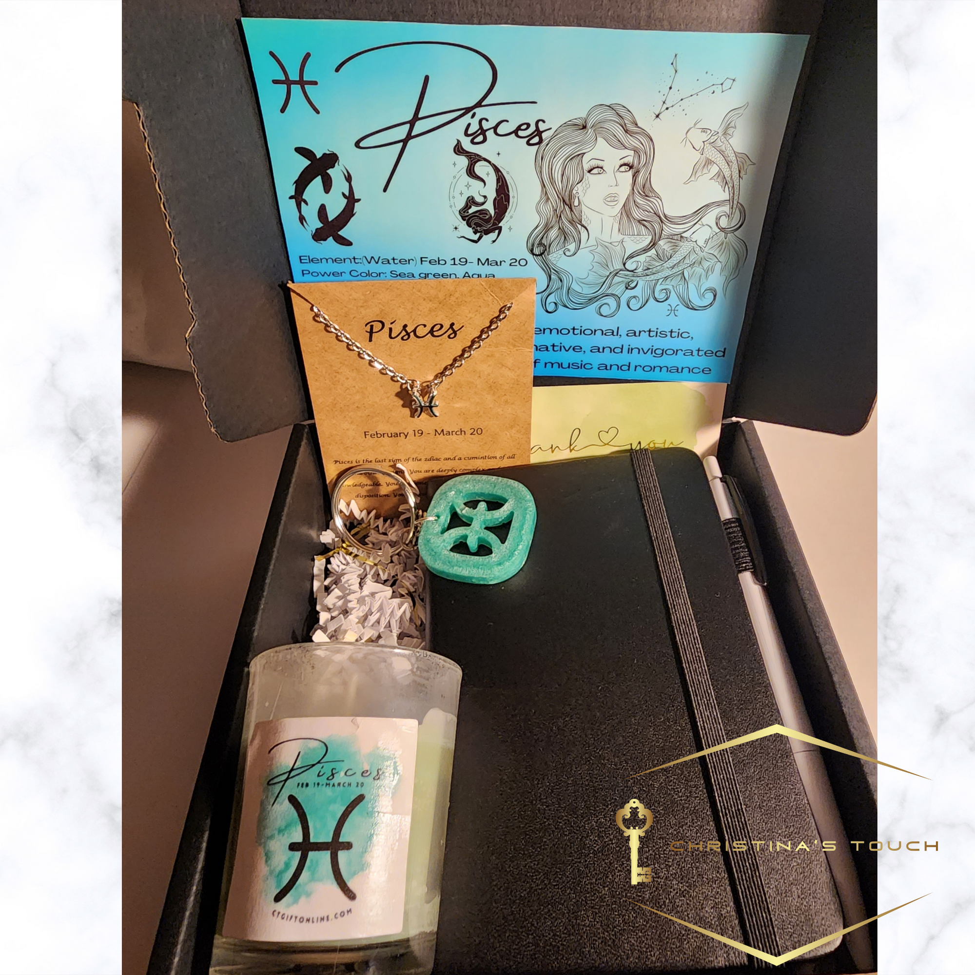 Pisces Zodiac Gift Box
