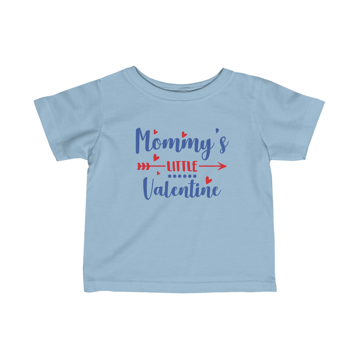 Infant graphic Tee Mommys little valentine