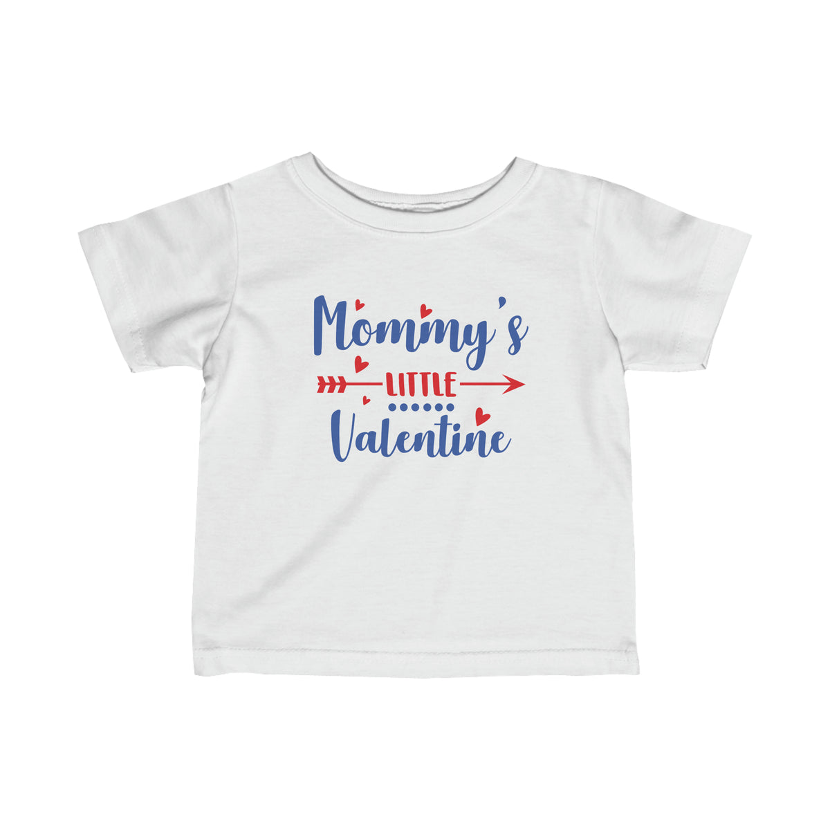 Infant graphic Tee Mommys little valentine