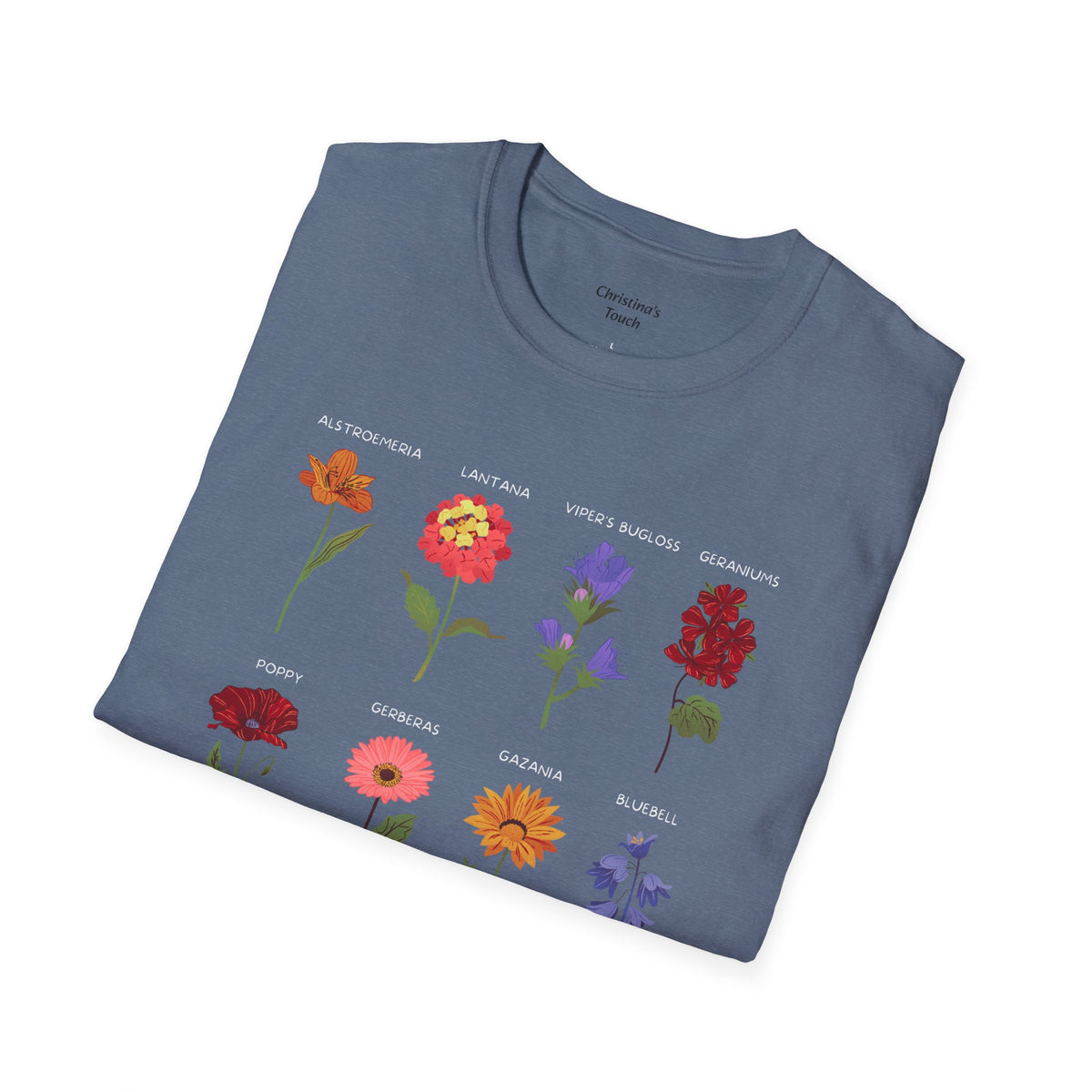 "Flowers with (names) T-shirt