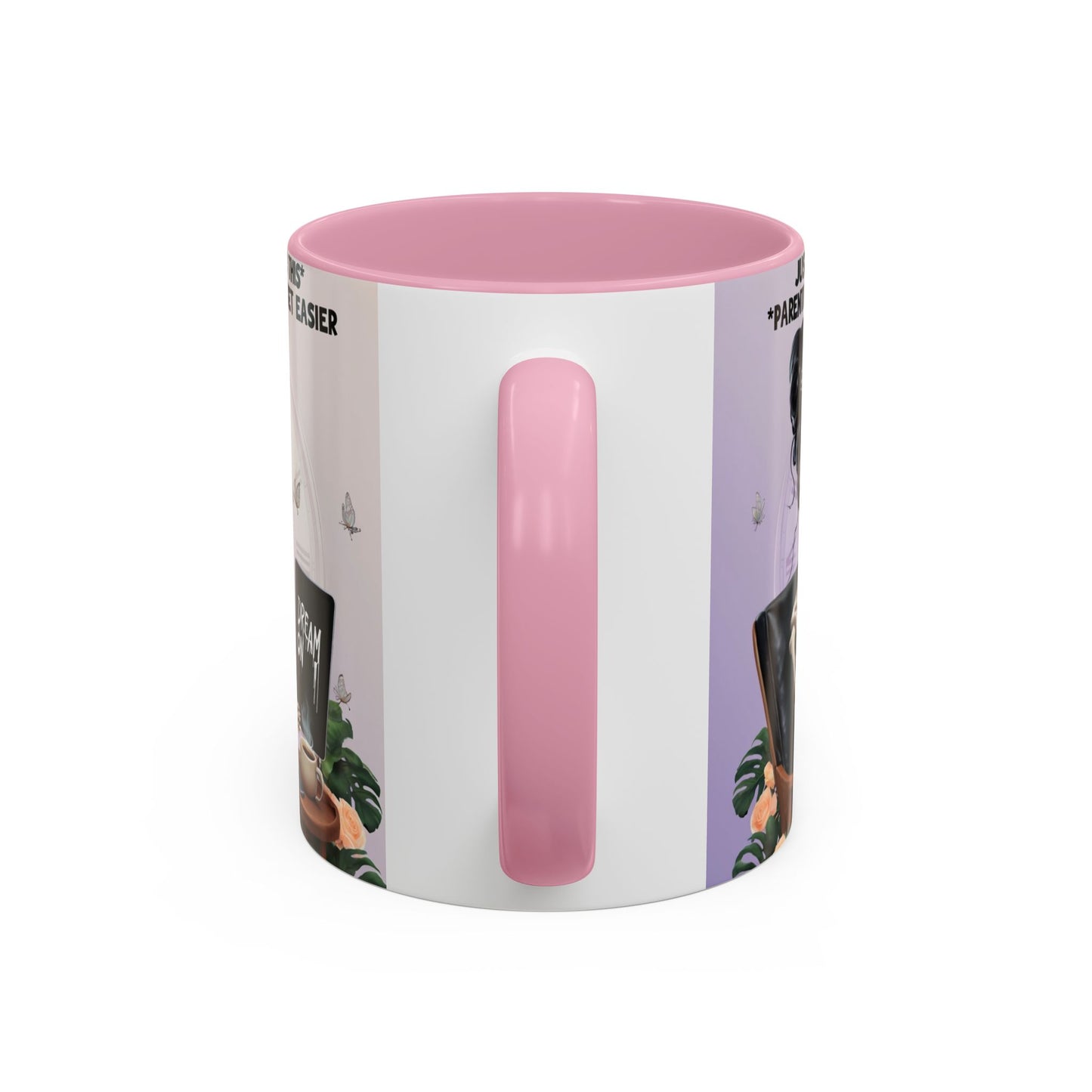 Skeleton Mom Coffee Mug — "Just Waiting For This Parenting Thing To Get Easier" 11oz/15oz