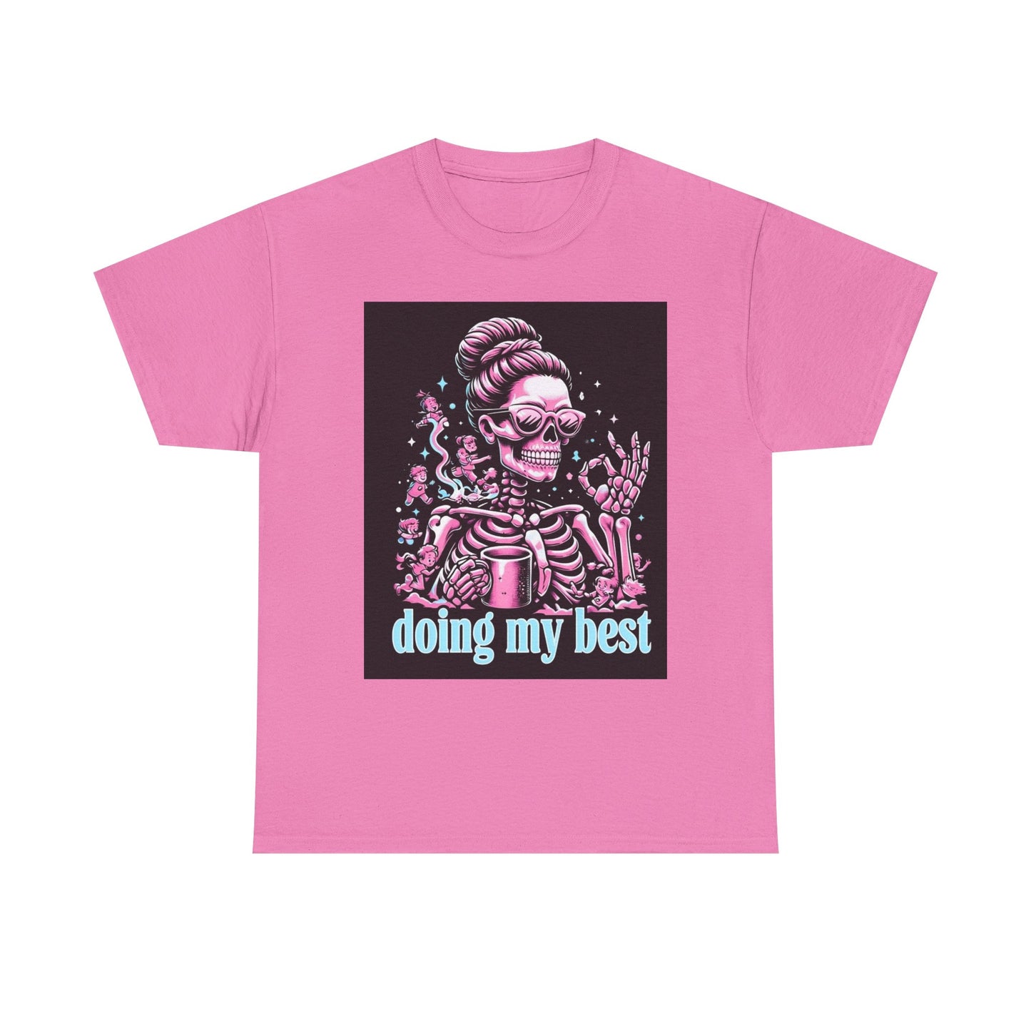 Skeleton 'Doing My Best' T-Shirt