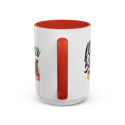 Mama Bear Accent Coffee Mug - Perfect Gift for Moms, 11 and 15oz