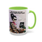 Skeleton Mom Coffee Mug — "Just Waiting For This Parenting Thing To Get Easier" 11oz/15oz
