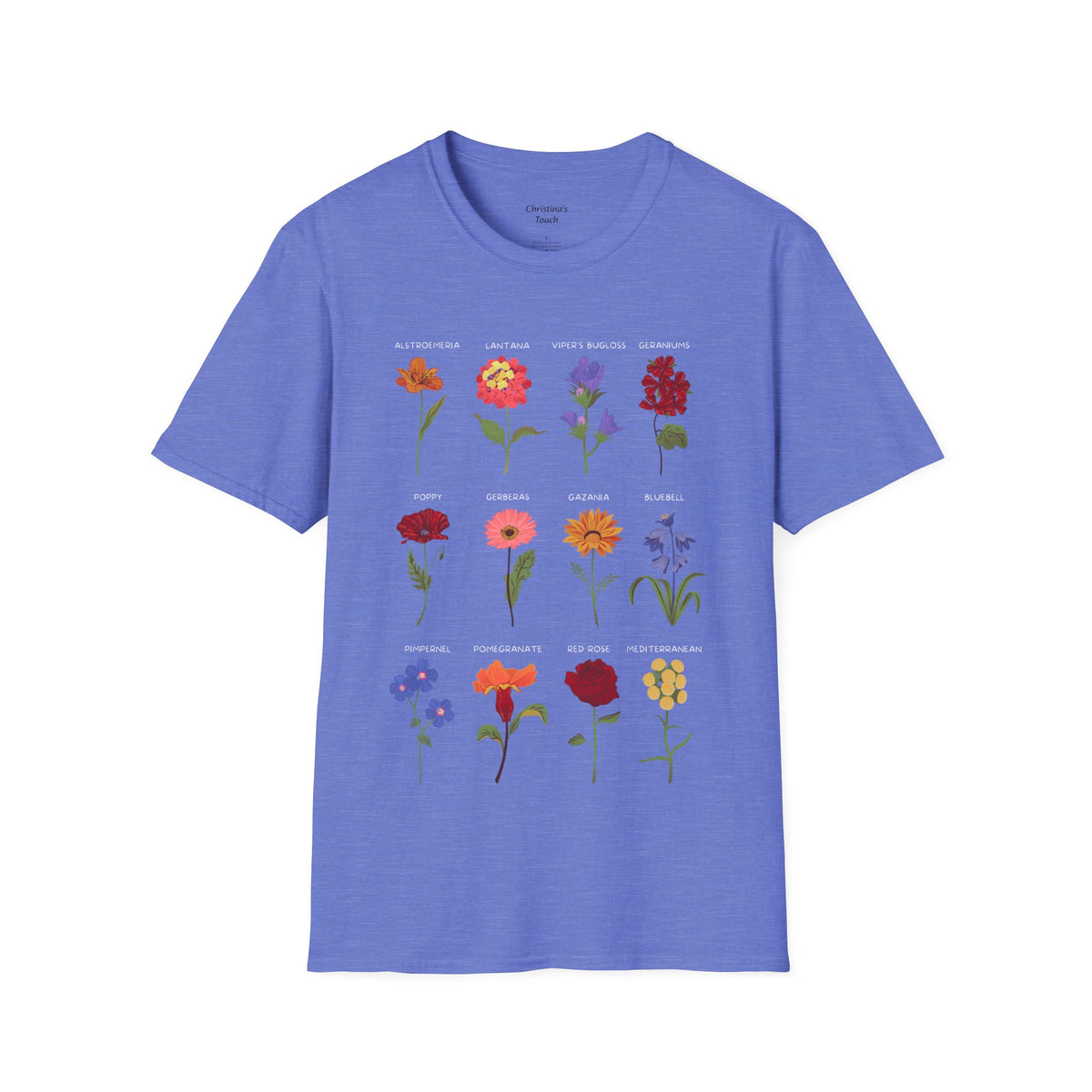 "Flowers with (names) T-shirt