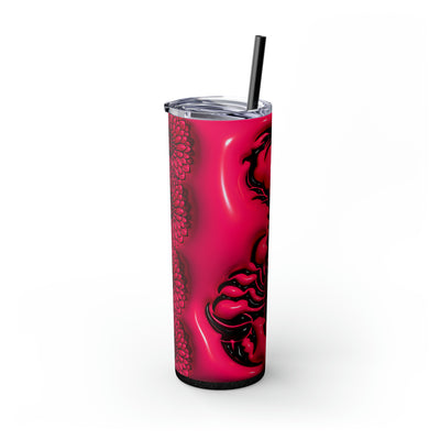 Skinny Tumbler with Straw, 20oz Zodiac Scorpio