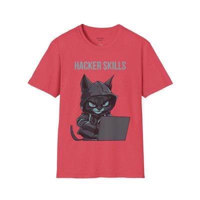 "Hacker Skills Cat" T-shirt