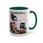 Skeleton Mom Coffee Mug — "Just Waiting For This Parenting Thing To Get Easier" 11oz/15oz