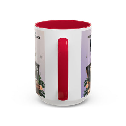 Skeleton Mom Coffee Mug — "Just Waiting For This Parenting Thing To Get Easier" 11oz/15oz
