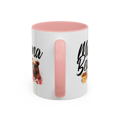 Mama Bear Accent Coffee Mug - Perfect Gift for Moms, 11 and 15oz