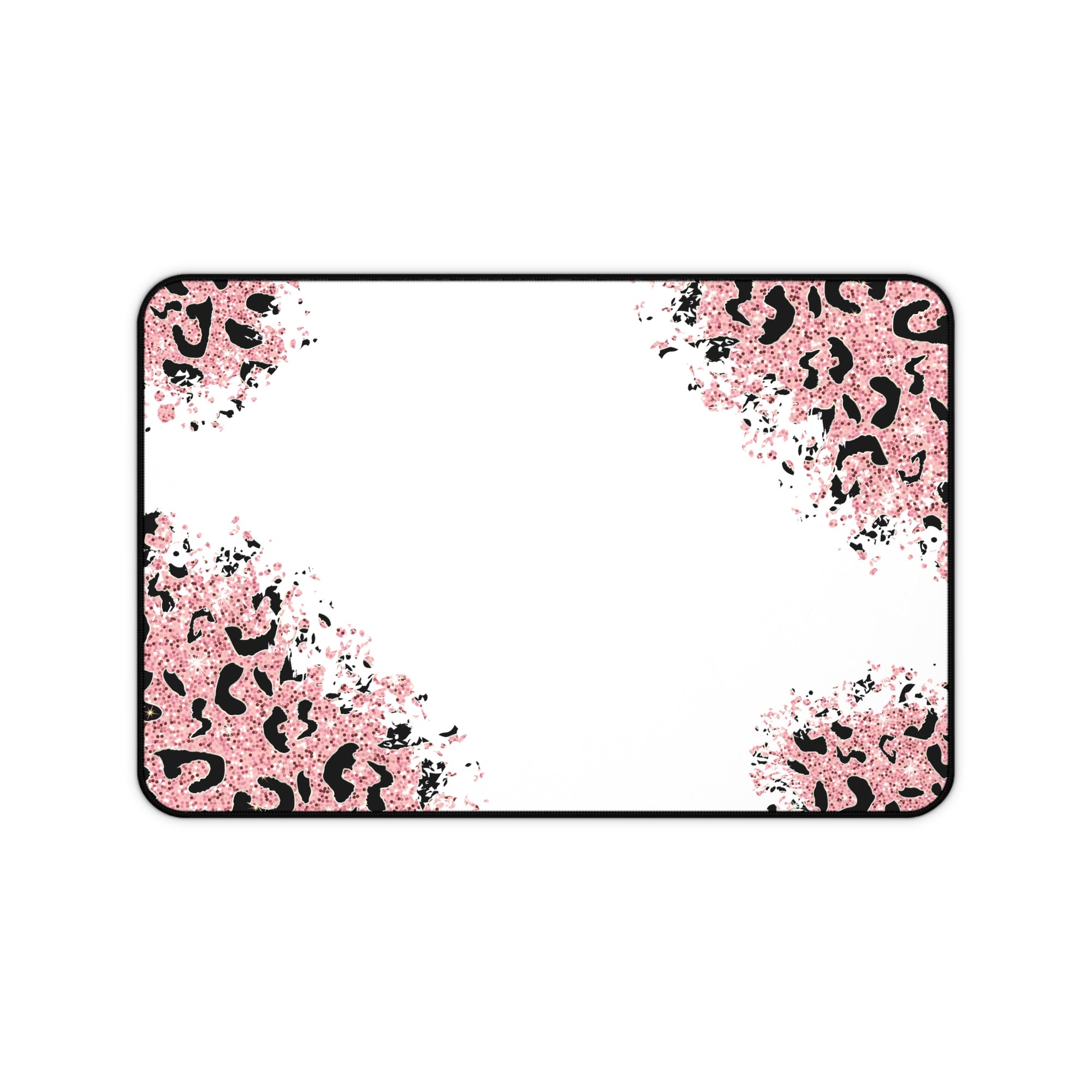 Pink and black cheetah print