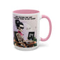 Skeleton Mom Coffee Mug — "Just Waiting For This Parenting Thing To Get Easier" 11oz/15oz