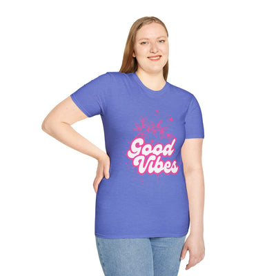 "Pink Good Vibes " T-shirt