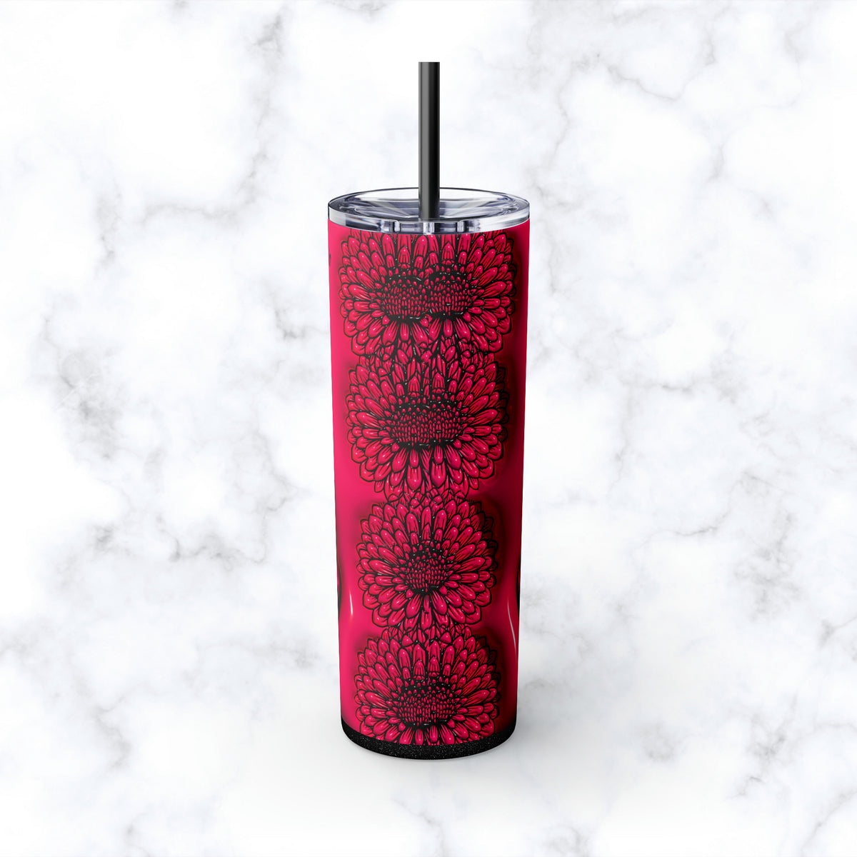 Skinny Tumbler with Straw, 20oz Zodiac Scorpio