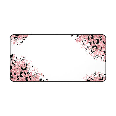 Pink and black cheetah print