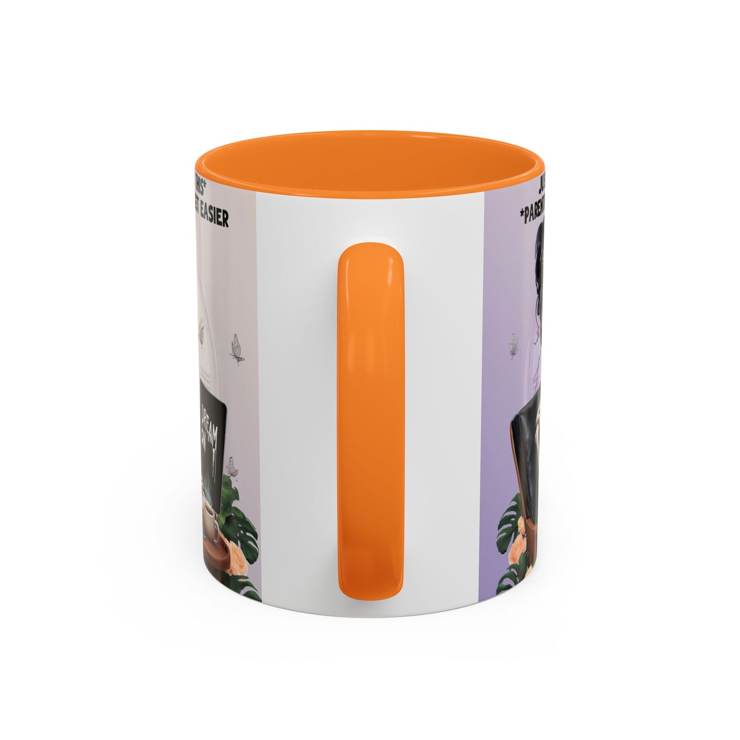 Skeleton Mom Coffee Mug — "Just Waiting For This Parenting Thing To Get Easier" 11oz/15oz